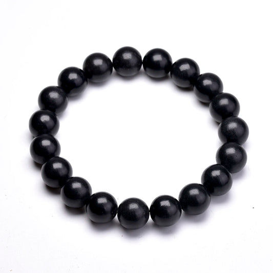 Embrace strength and resilience with this black onyx bracelet, a powerful crystal known to support grounding and inner balance