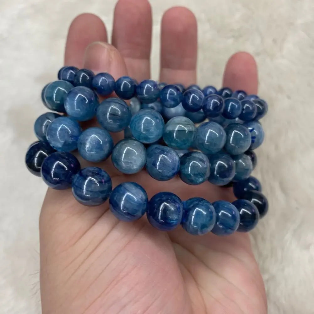 Kyanite Beads Bracelet  Jewelry for Men and Women