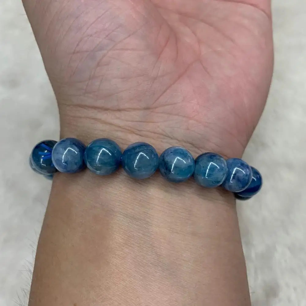 Kyanite Beads Bracelet  Jewelry for Men and Women