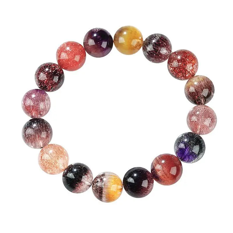 Crystal Golden Strawberry Fanta Color Bracelet