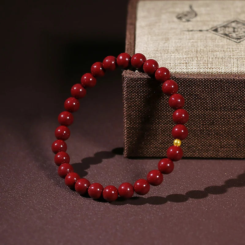 Red Jasper Beaded Bracelet – Crystal Jewelry for Everyday Wear